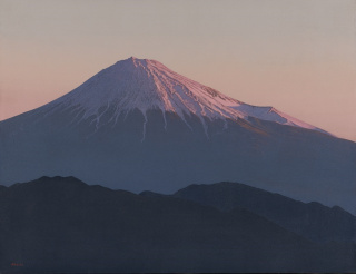 羽田裕「黎明富士」2019年