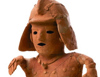 武人埴輪 （山武市：小川崎台3号墳）