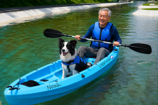 カヤック with DOG													