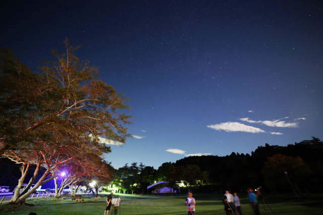 星空撮影ワークショップ＆合同撮影会／内浦山県民の森