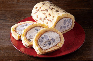 もろみと醤油のロールケーキ